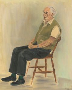 Geraldine Mortimer - Contemporary Oil, The Caretaker
