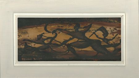 Edward Elliot - Contemporary Oil, The Fast Paced Hunt