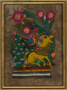 Contemporary Gouache - Flora And Fauna