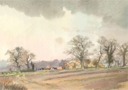 Keith Johnson (1931-2018) - 1991 Watercolour, Postwick