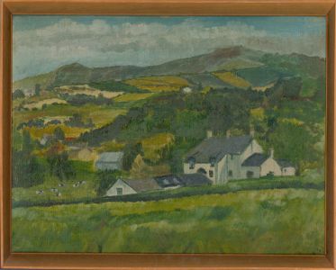 E.S.O. - Contemporary Oil, Pastoral Landscape