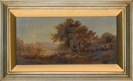 F.A. Fletcher - Late 19th Century Oil, Lake View