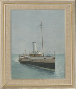 H.G. Dawe - 20th Century Oil, HMS Glen Usk