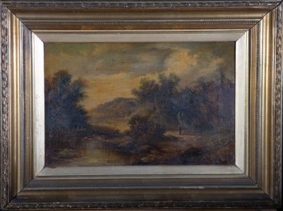 19th Century Oil - Rural Landscape