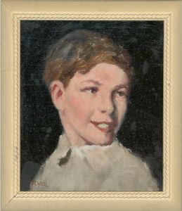 Attrib. Frederick W. Elwell (1870-1958) - Oil, Portrait of a Young Woman