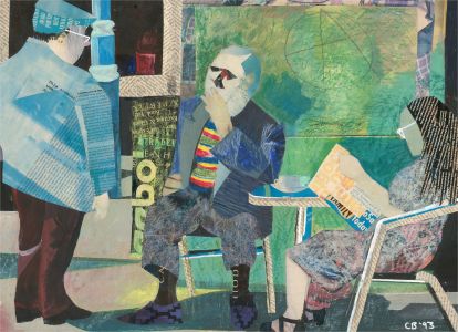 C.B - 1993 Mixed Media, Soho Summer
