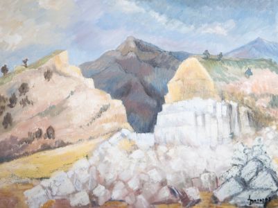 Lorna Dunn - Contemporary Oil, Southern American Mountain Range
