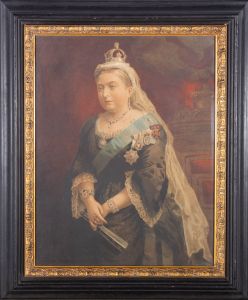 After Frederick Sargent (1837-1899) - 1887 Chromolithograph, Queen Victoria
