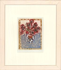 Jenny Devereux - Contemporary Aquatint, Anemones And Lace