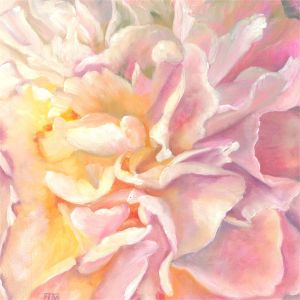 Nancy Murgatroyd - Contemporary Oil, Pale & Peachy II