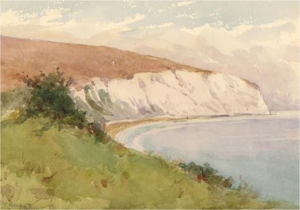 John C. Halfpenny (1853-1933) - Early 20th Century Watercolour, Swanage