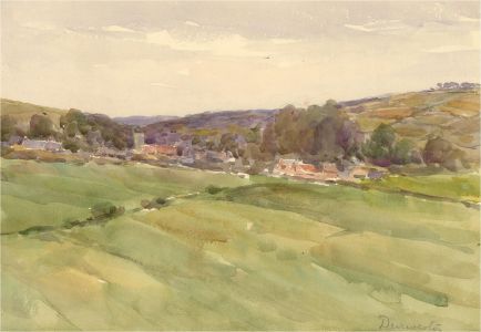 John C. Halfpenny (1853-1933) - Early 20th Century Watercolour, Durweston