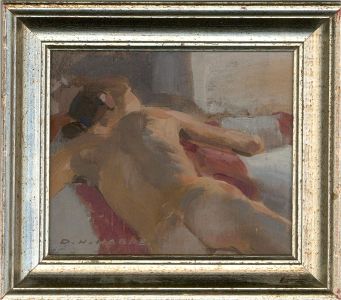 David H. Hague - Contemporary Oil, Side Light