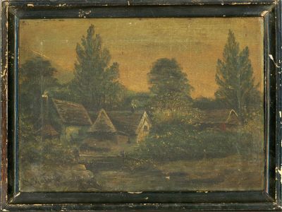 For Restoration - G. Watson - A Pair of Late 19th Century Oils, Winter Scenes