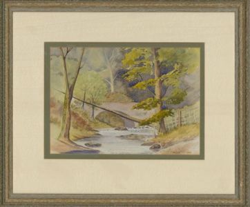 Robert Furniss - Contemporary Watercolour, Fallen Tree