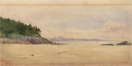 A. Freeman Smith - 1912 Watercolour, Grange-over-Sands