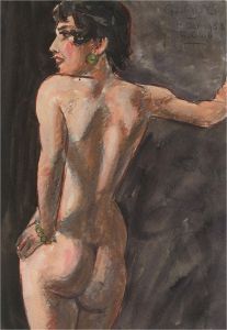 Frederick P. Cooke (1896-1978) - 1953 Watercolour, Gladys
