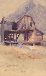 1908 Watercolour - Set of Four Landscapes