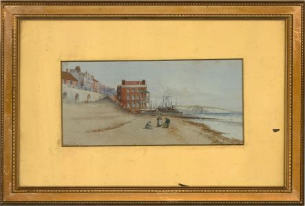 N.S. - 1905 Watercolour, Brighton in 1880