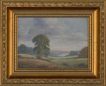 Peter J. Greenhill - 20th Century Oil, Landscape with Trees