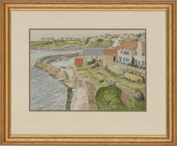 James Allen - 1997 Watercolour, Crail (East)