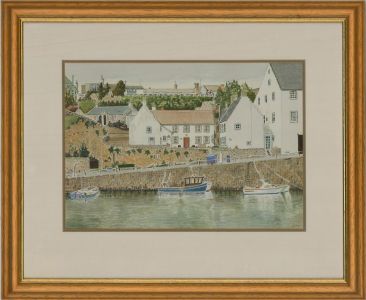 James Allen - 1997 Watercolour, Crail (West)