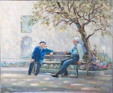Cecil Cooke - Mid 20th Century Oil, Talk And Smoke