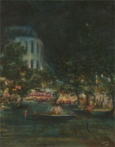 1965 Oil - The City At Night