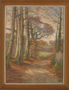 J.M.C. - 20th Century Oil, Autumnal Forest
