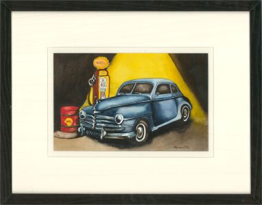 Sharon Gill - Contemporary Watercolour, At a Shell Station