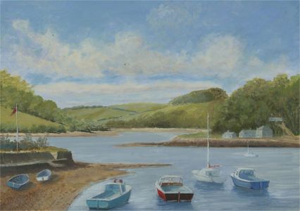 J.A. Pusey - Double-Sided 1995 Oil, Looe and Beaulieu