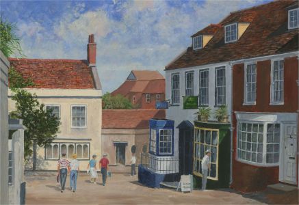 J.A. Pusey - Double-Sided 1995 Oil, Lymington and Portloe