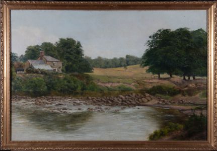 Thomas J. Jameson - 1898 Oil, Country River