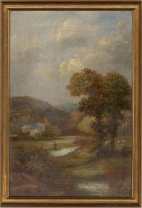 T. Lawley - Late 19th Century Oil, Worcestershire Landscape