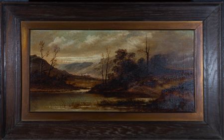 Attrib. George Gray (fl.1874-1879) - Late 19th Century Oil, Highland Landscape