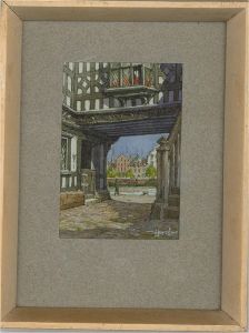 John Lewis Stant (1905-1964) - 1963 Watercolour, Bruges