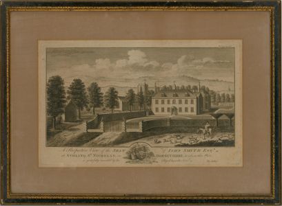John Bayly - Early 19th Century Engraving, Estate at Sydling St Nicholas