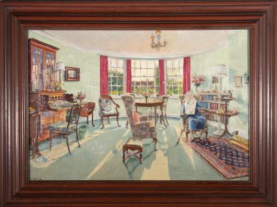 Constance Fenn (1933–2001) - 20th Century Oil, A Quiet Afternoon