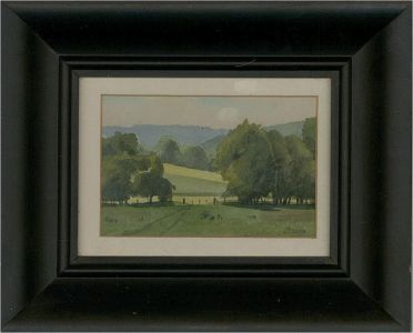 J.P. - 2004 Watercolour, Green Hills