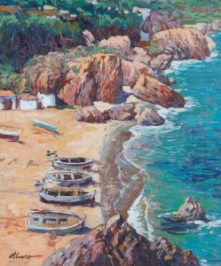 Alvaro - 20th Century Oil, Costa Del Sol, Malaga