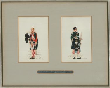 1953 Gouache - The Seaforth Highlanders
