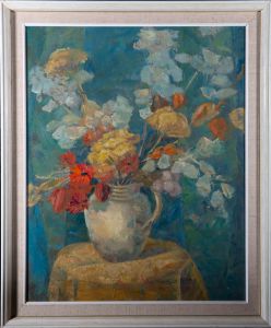 Eileen Roberts - 20th Century Oil, Winter Decoration