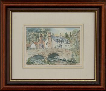 Peter Thorley - 20th Century Watercolour, Couch's Mill, Cornwall