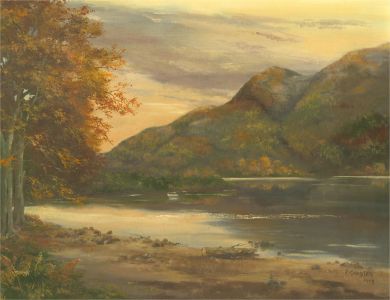 P. Goodson - 1973 Oil, Loch Lomond