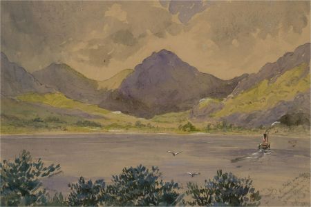 1891 Watercolour - Ben Vane, Scotland