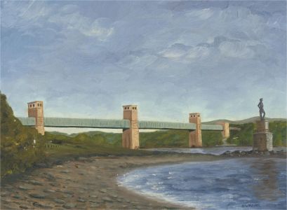 Gwyneth Willitt - Contemporary Oil, Bridge