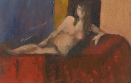 Jennifer Anderson - 20th Century Oil, Reclining Nude