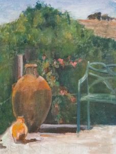 Jennifer Anderson - 20th Century Oil, Garden Scene