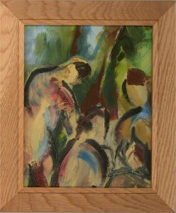 20th Century Oil - Abstract Figures