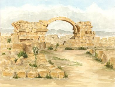Gwyneth Willitt - Contemporary Watercolour, Stone Arch
